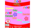 Placa de EVA Liso Nexel 40 x 48 cm Rosa - Pacote com 10 unidade