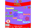Placa de EVA Liso Nexel 40 x 48 cm Roxo Claro - Pacote com 10 unidade