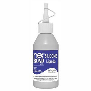 Cola de silicone liquida 100ml\85g