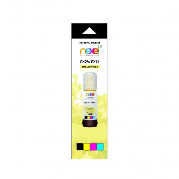 Tinta Sublimática Yellow NX04/NX44 100ml