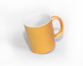 Caneca Gold de porcelana 325ml