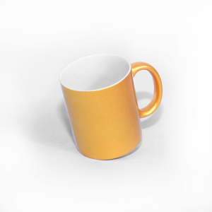 Caneca Gold de porcelana 325ml
