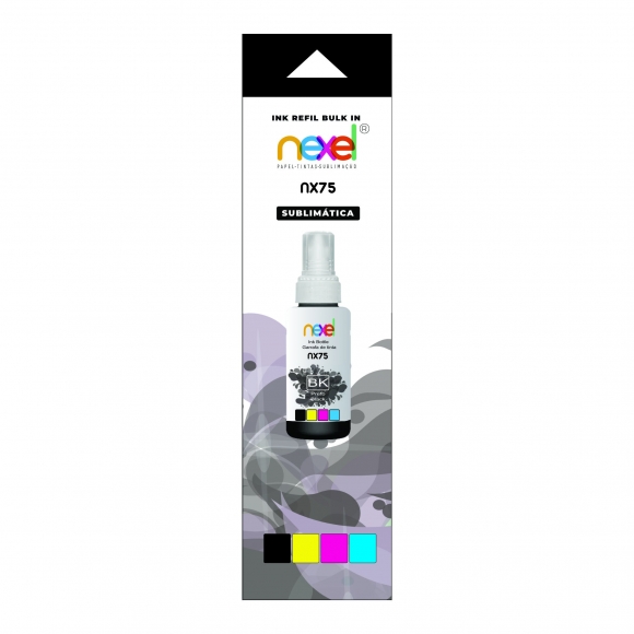 Tinta Sublimática Black NX75 100ml