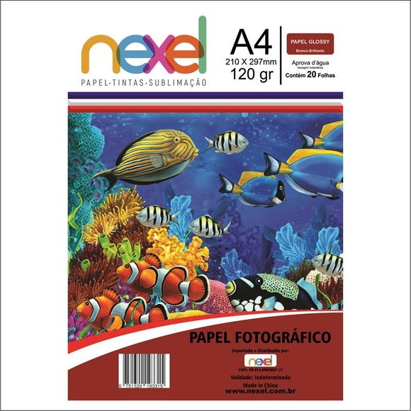 Papel Fotográfico A4 120G C20F