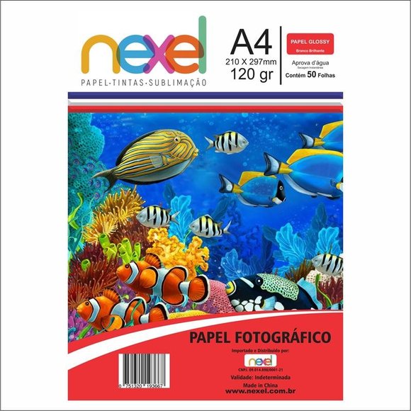 Papel Fotográfico A4 120G C50F