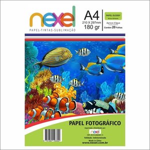 Papel Fotográfico A4 180G C20F