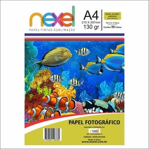 Papel Fotográfico Adesivo A4 130G C50F