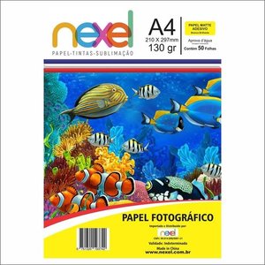 Papel Matte Adesivo A4 130G C50F
