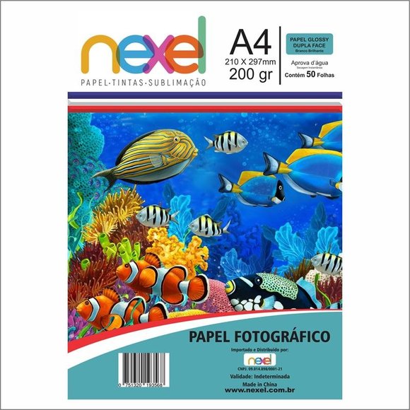 Papel Fotográfico Dupla Face A4 200G C50F