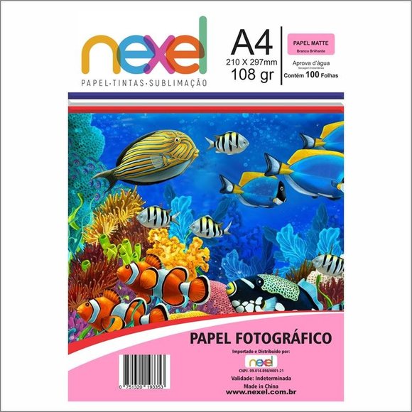 Papel Matte A4 108G C100F