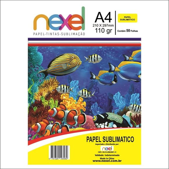 Papel Sublimático A4 110G C50F