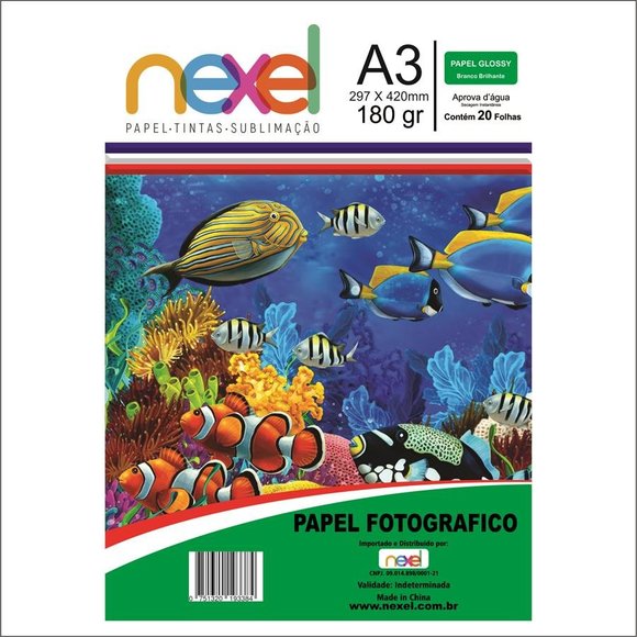 Papel Fotográfico A3 180G C20F