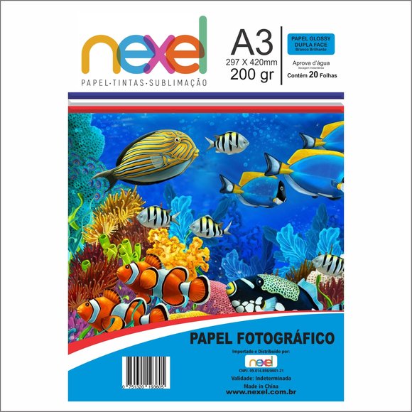 Papel Fotográfico Dupla Face A3 200G C20F